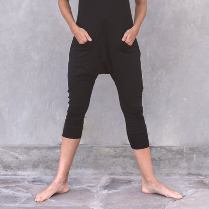 Jumpsuit Tori - Black Jumpsuit Jaya Organics   