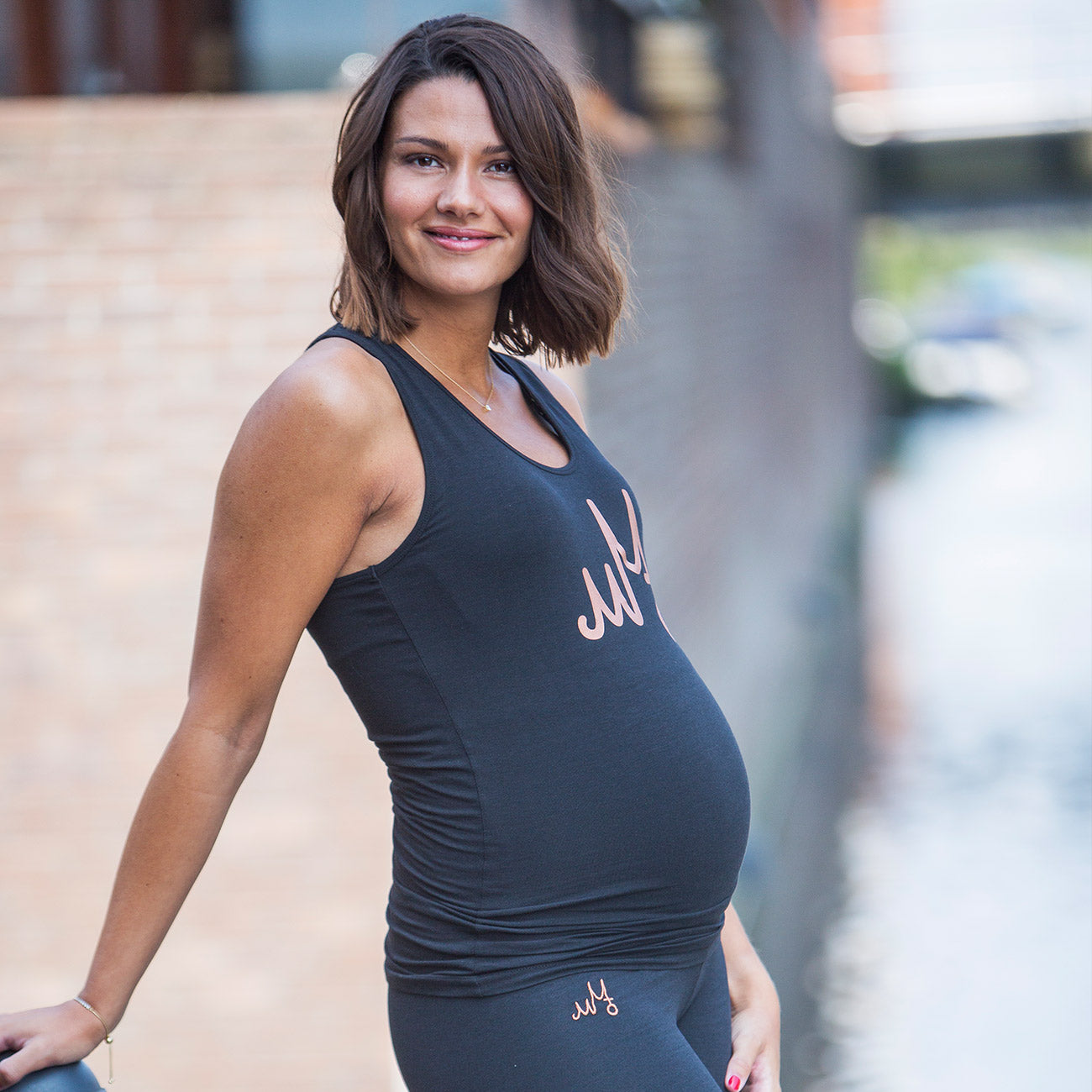 Yoga Tank Top Joy - Off Black