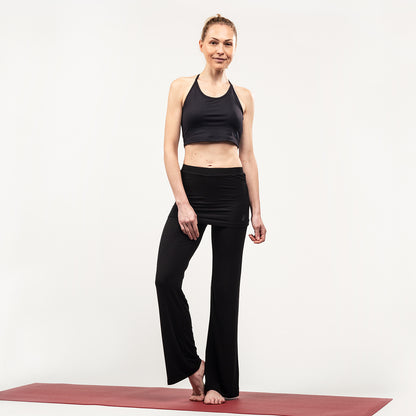 Pants Skirt - Black Yogahose Curare   