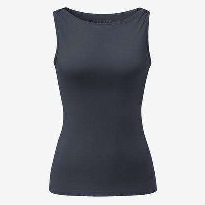 Boat Neck Top - Midnight Blue Top Curare   