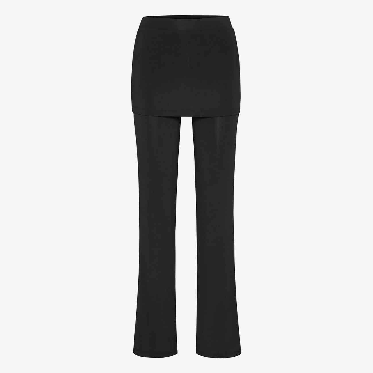 Pants Skirt - Black Yogahose Curare   