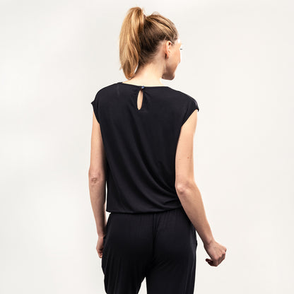 Jumpsuit Waterfall - Black