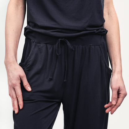 Jumpsuit Waterfall - Midnight Blue