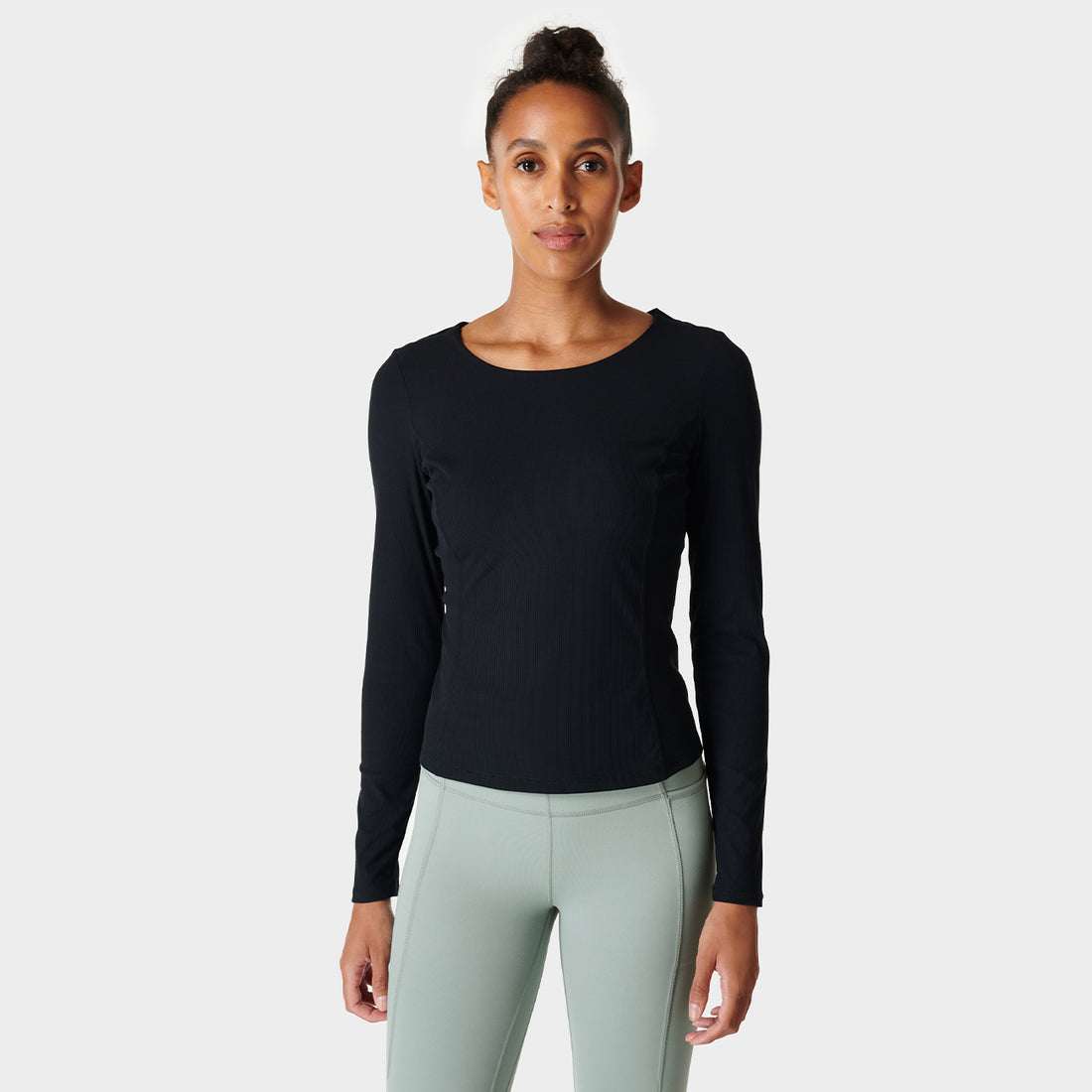 Sweaty Betty Longsleeve Super Soft Rib - Black   