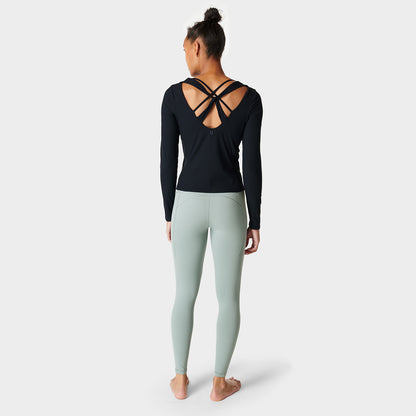 Sweaty Betty Longsleeve Super Soft Rib - Black   