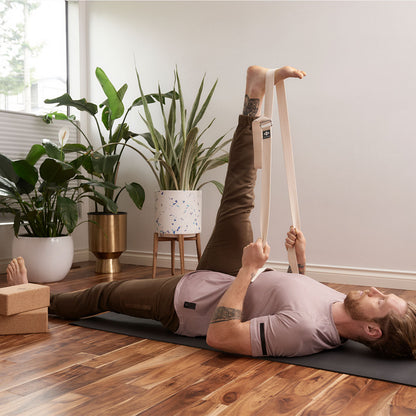 Yogagurt Loop (Bio-Baumwolle) 183 cm - Natural