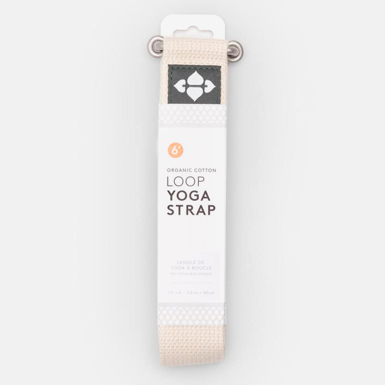 Yogagurt Loop (Bio-Baumwolle) 183 cm - Natural