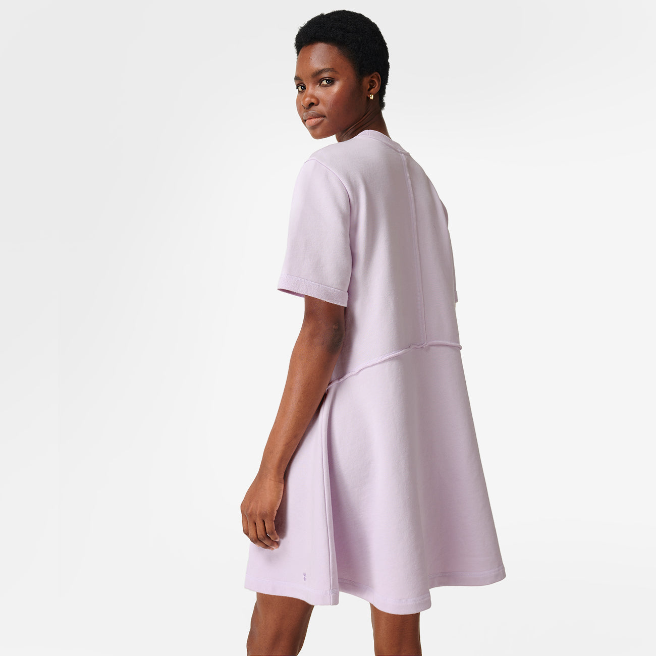 Revive T-Shirt Dress - Mistflower Purple