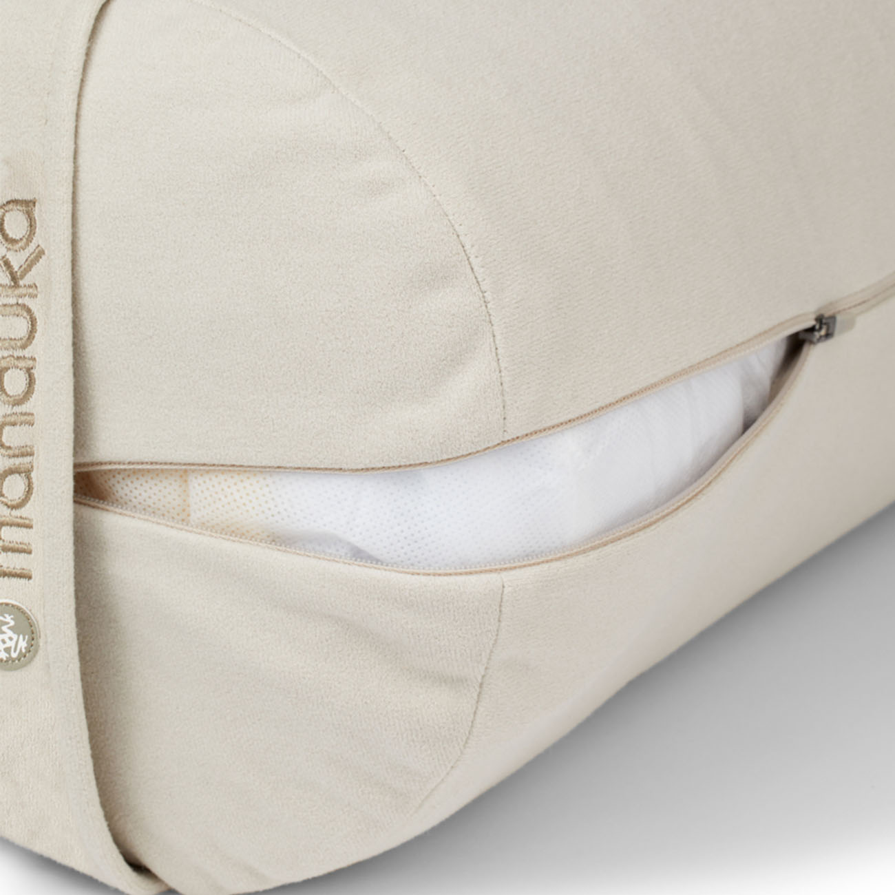 Yoga Bolster Rund - Sand