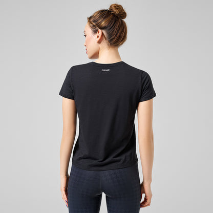 T-Shirt Soft Texture - Black