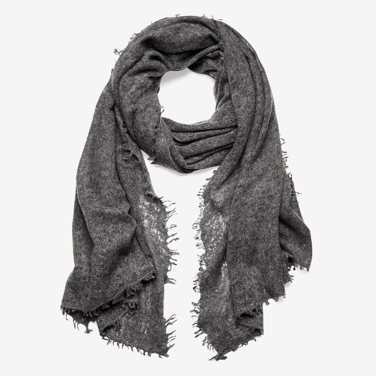 Kaschmirschal  Essential Colors -  Dark Grey Melange