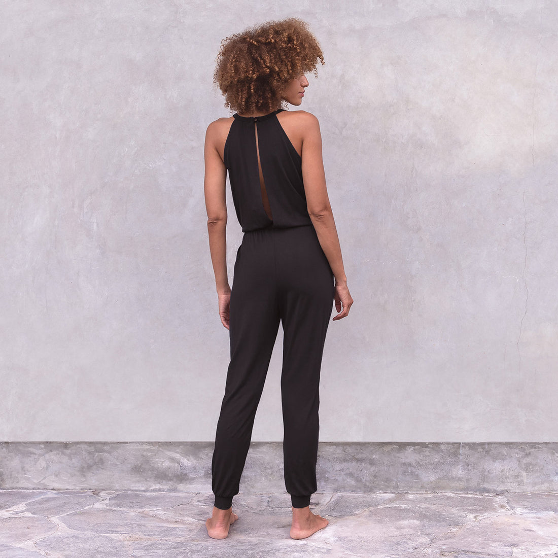 Jumpsuit Paris - Black Jumpsuit Jaya Organics   