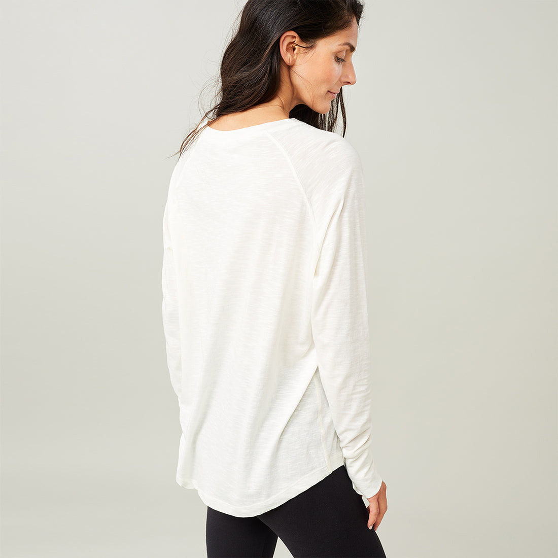 Langarmshirt Active - White