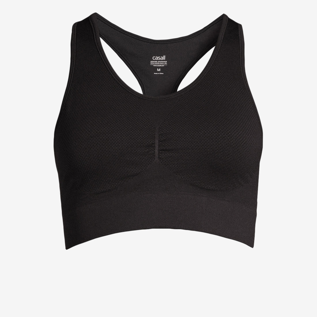 Casall Sports Bra Seamless Soft - Black   