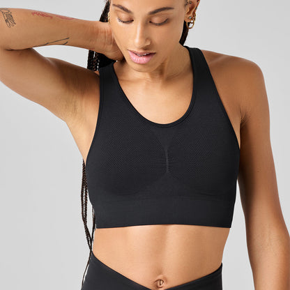 Sports Bra Seamless Soft - Black