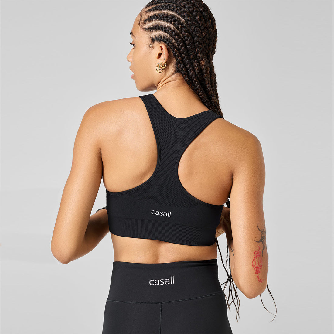 Casall Sports Bra Seamless Soft - Black   