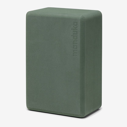 Manduka Recycled Foam Block - Sage   