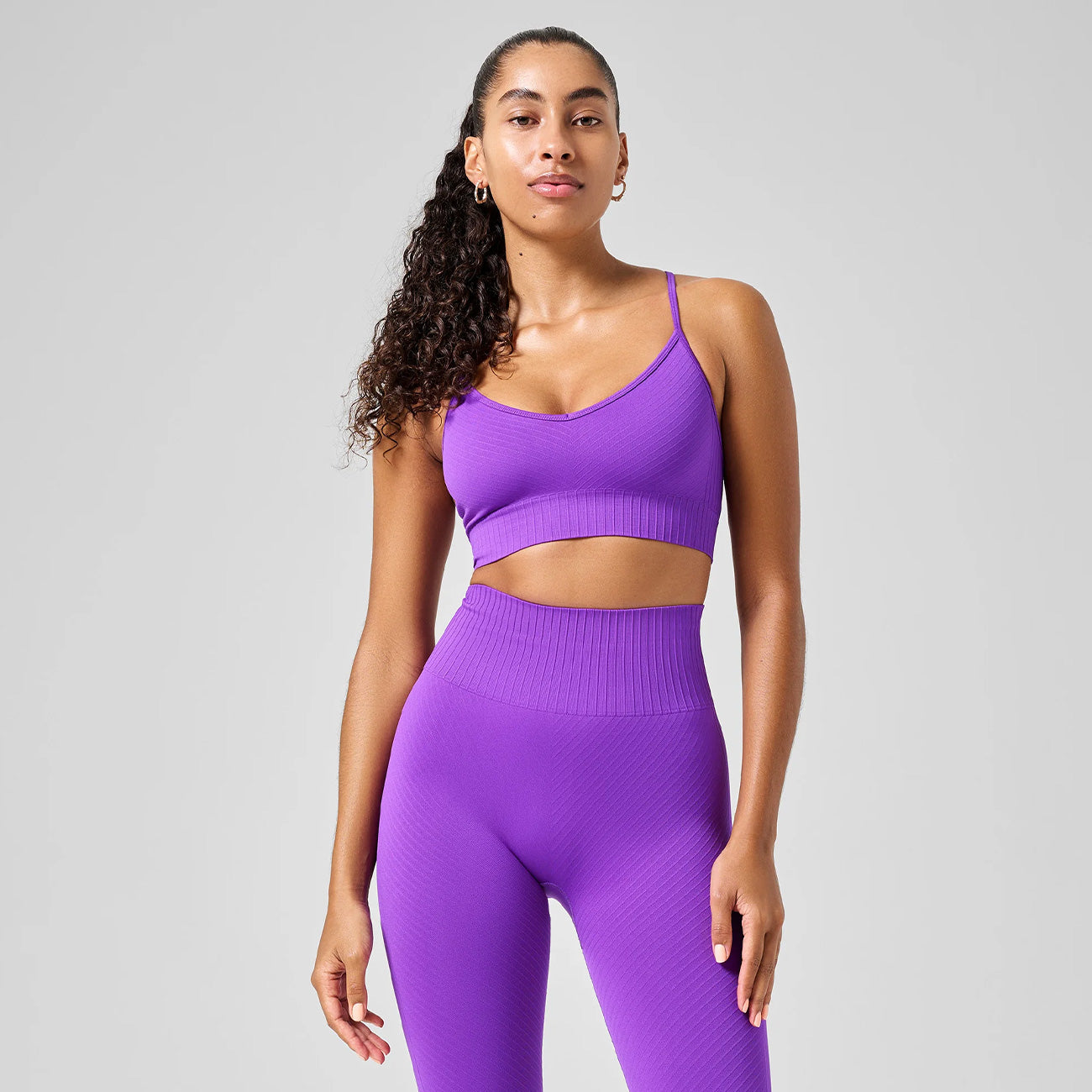 Rib Top Seamless - Lilac