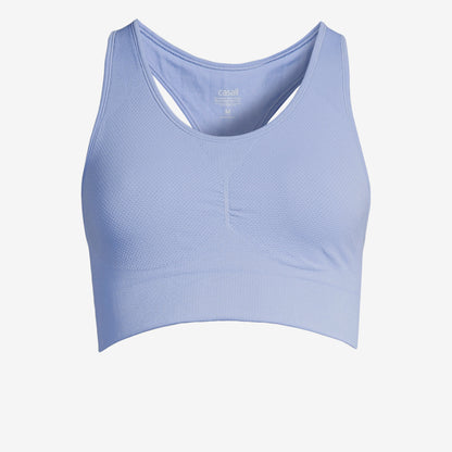 Seamless Soft Sports Bra - Breeze Blue