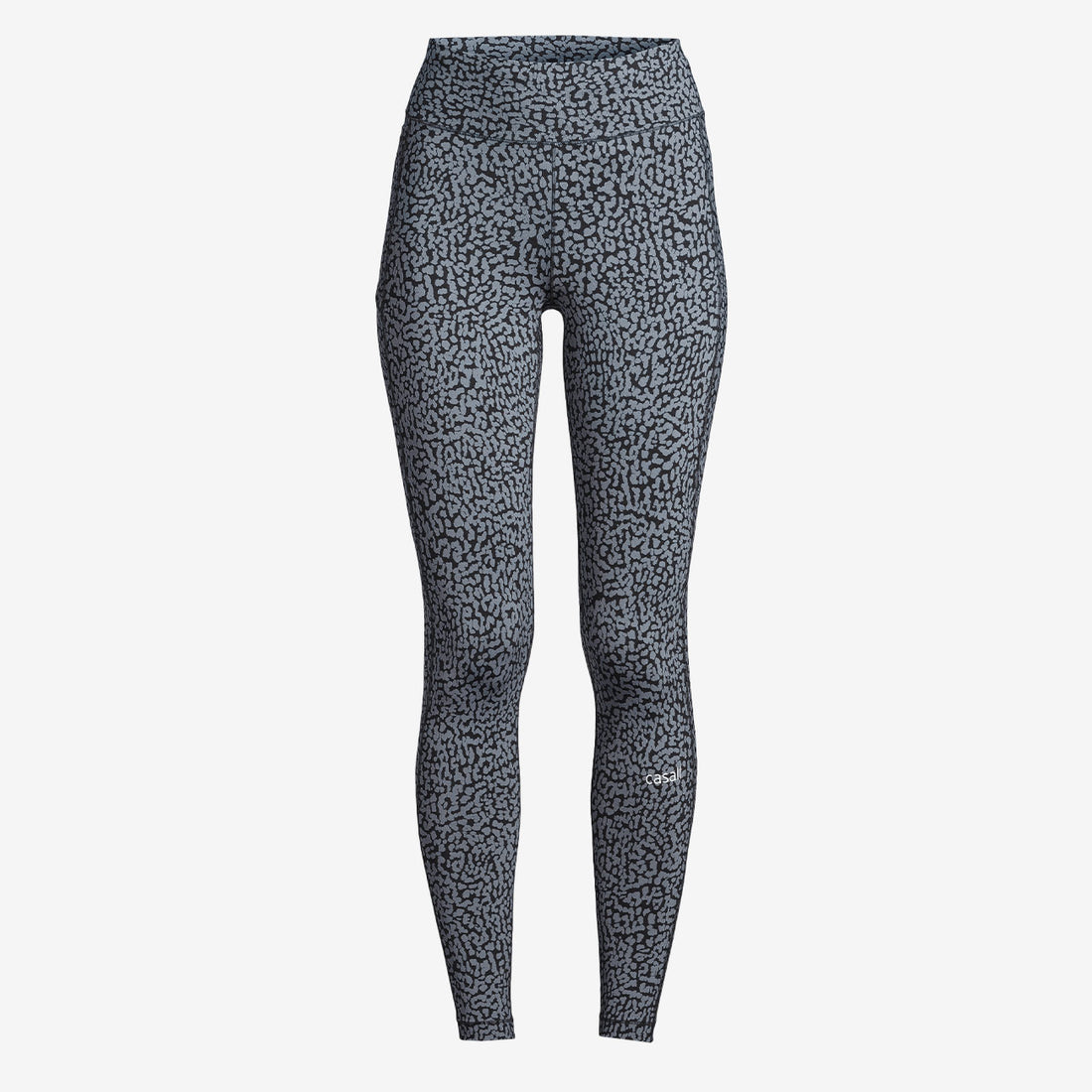 Casall Leggings Essential Printed - Dk Grey Shake   