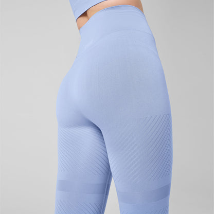 Casall Leggings Essential Block Seamless HW - Breeze Blue   