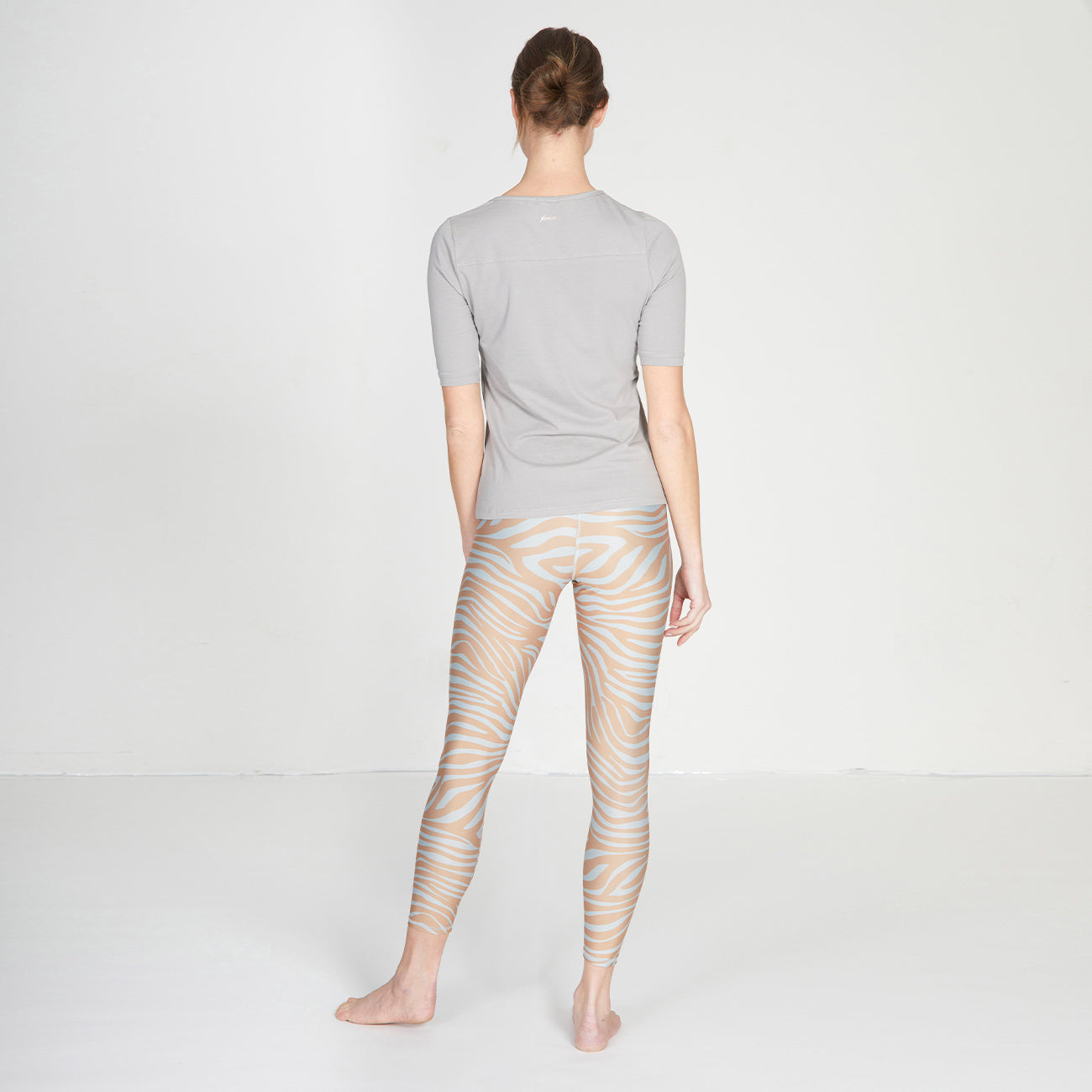 Leggings Lux light - Stone Sand Zebra Leggings Kismet   