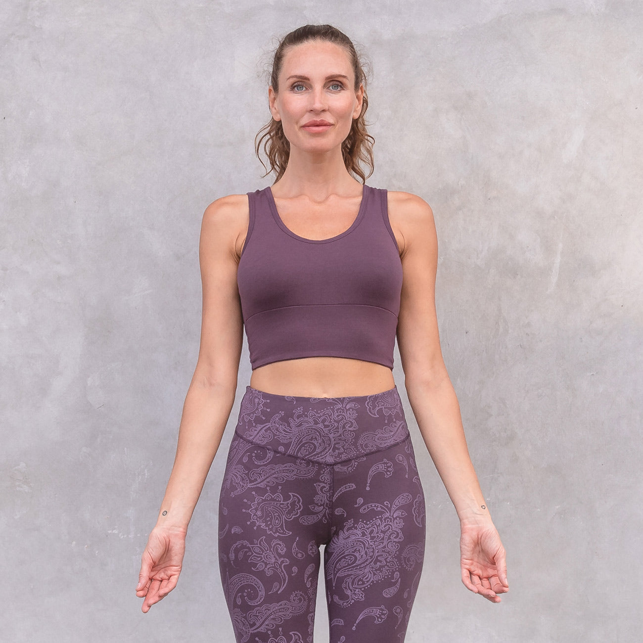 Bra Surya - Plum Sport-BH Jaya Organics   