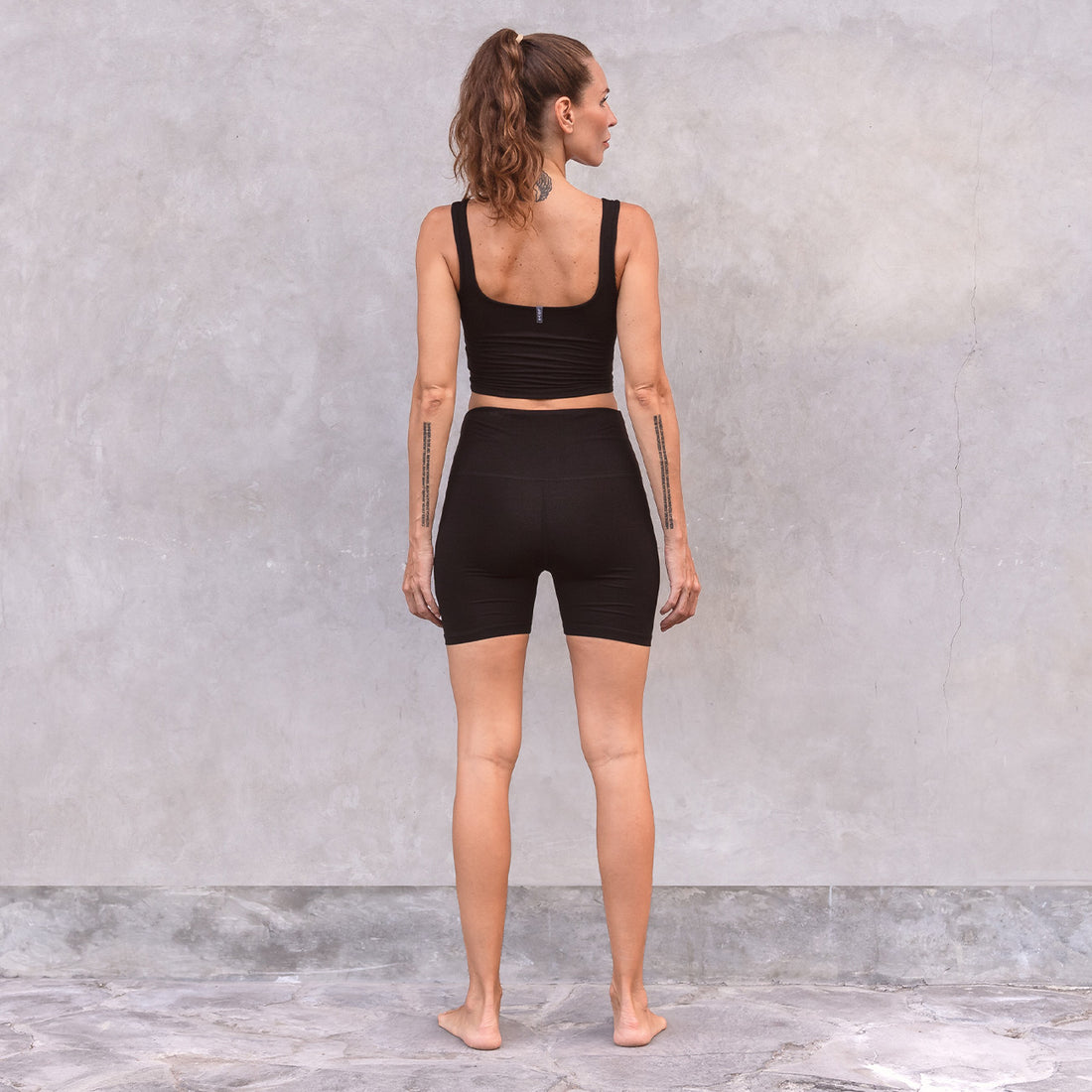 Biker Leggings - Black Shorts Jaya Organics   