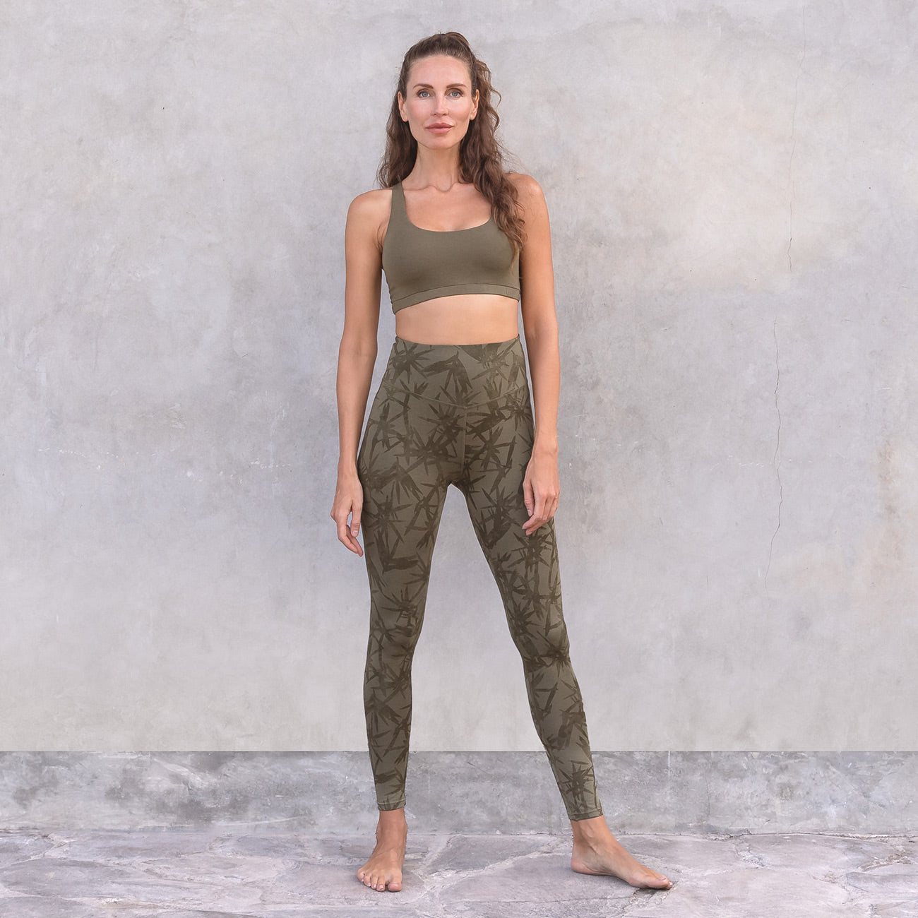 Leggings Tosca - Nature Tencel Olive Leggings Jaya Organics   