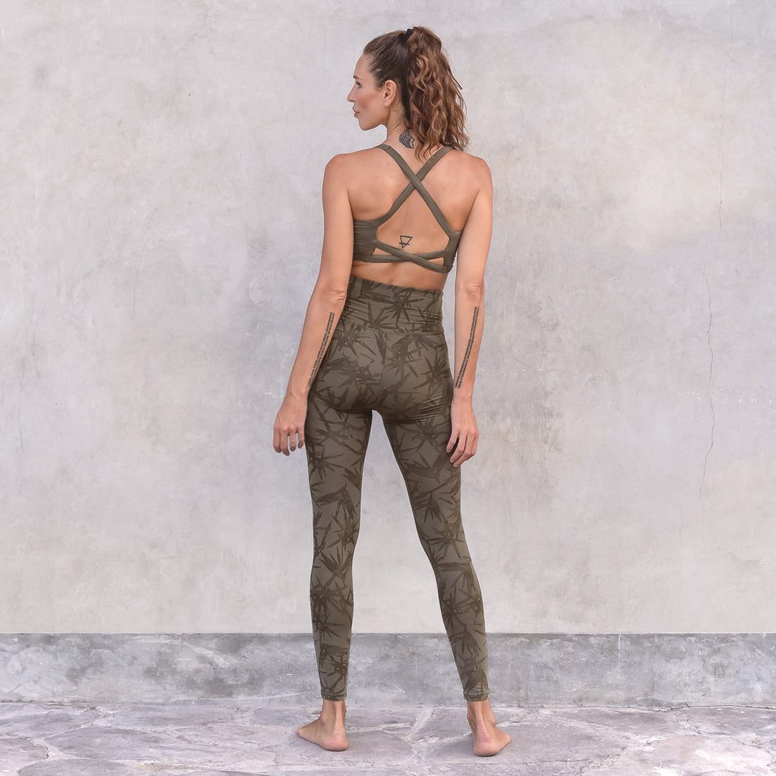 Leggings Tosca - Nature Tencel Olive Leggings Jaya Organics   