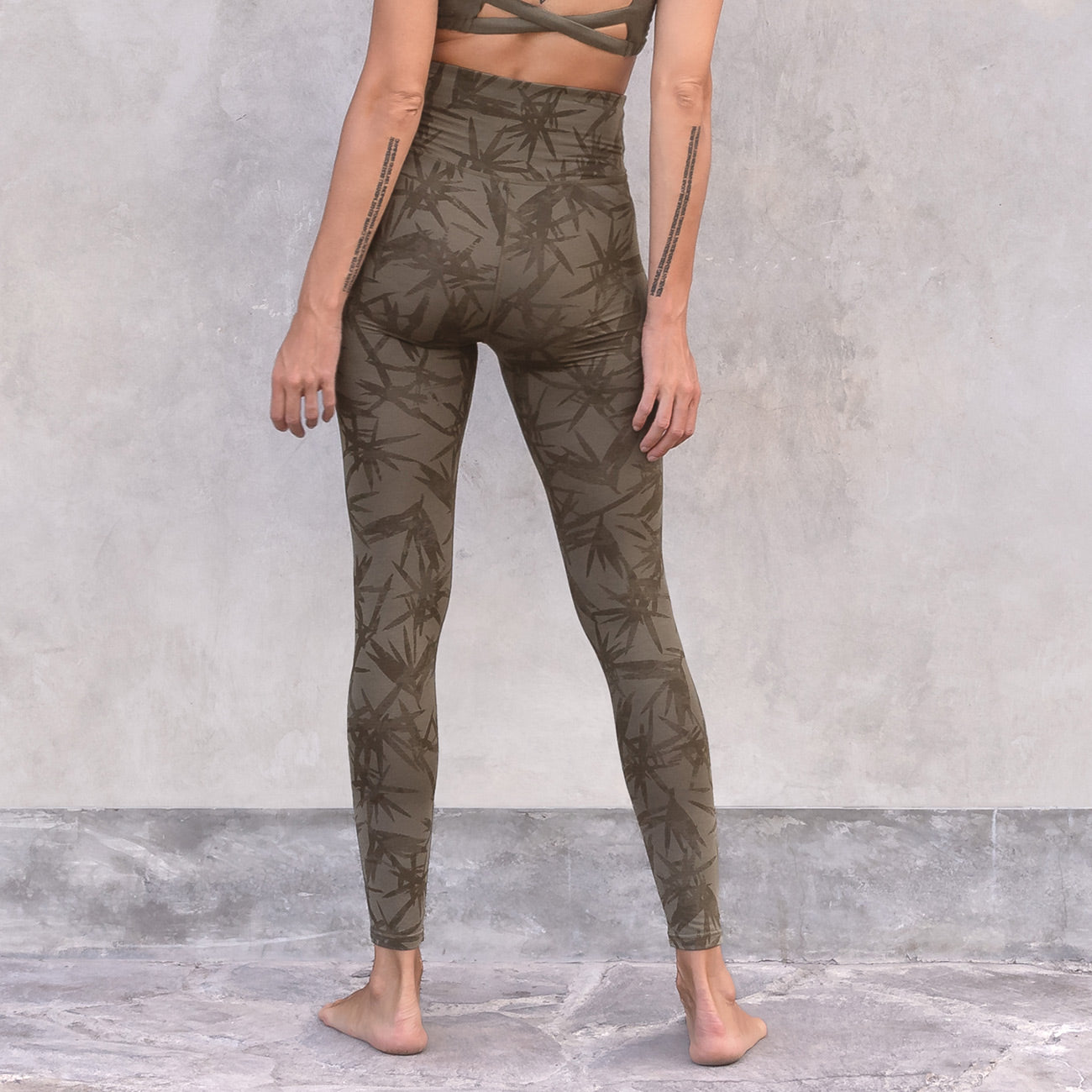 Leggings Tosca - Nature Tencel Olive Leggings Jaya Organics   