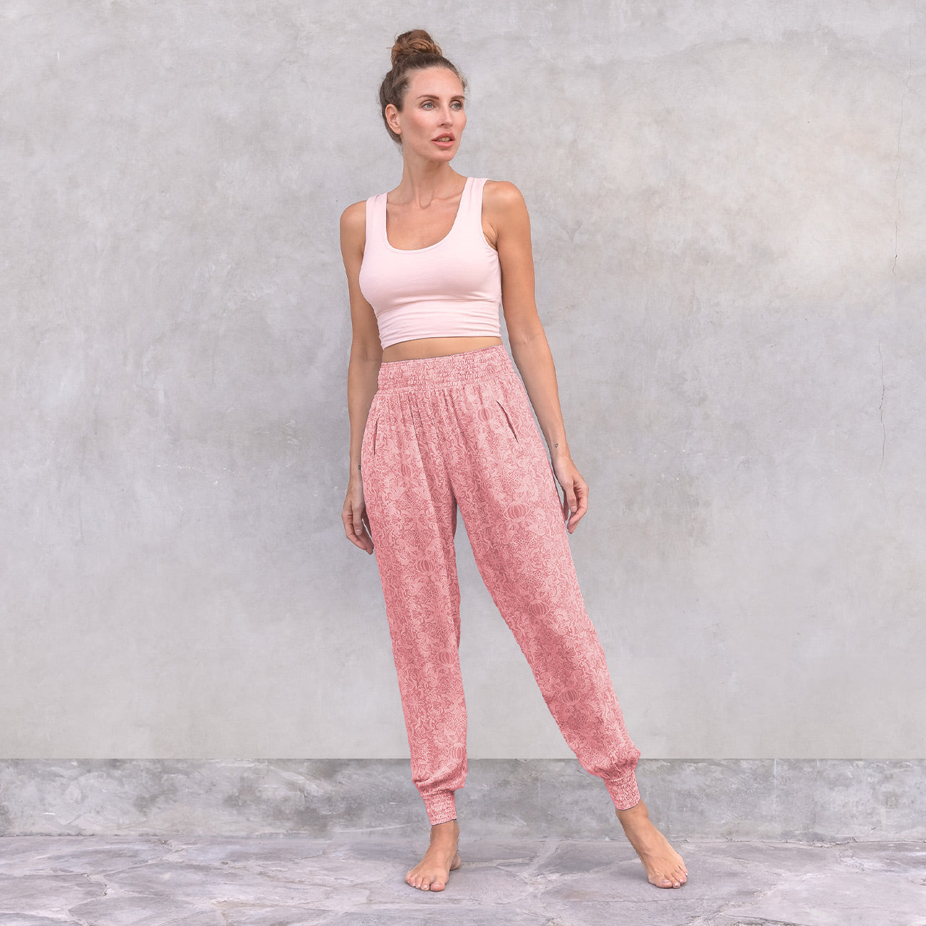 Yogahose Ananda - Paisley Rose