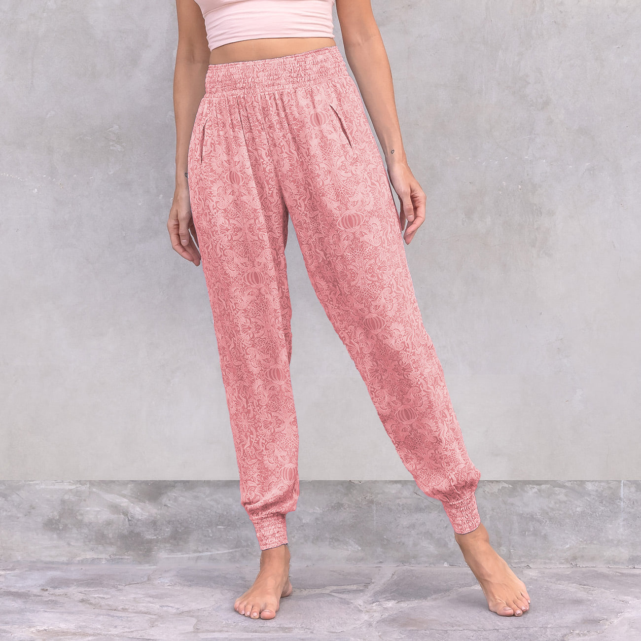 Yogahose Ananda - Paisley Rose