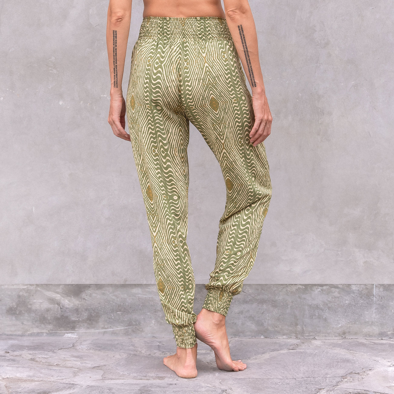 Yogahose Ananda - Zumba Olive