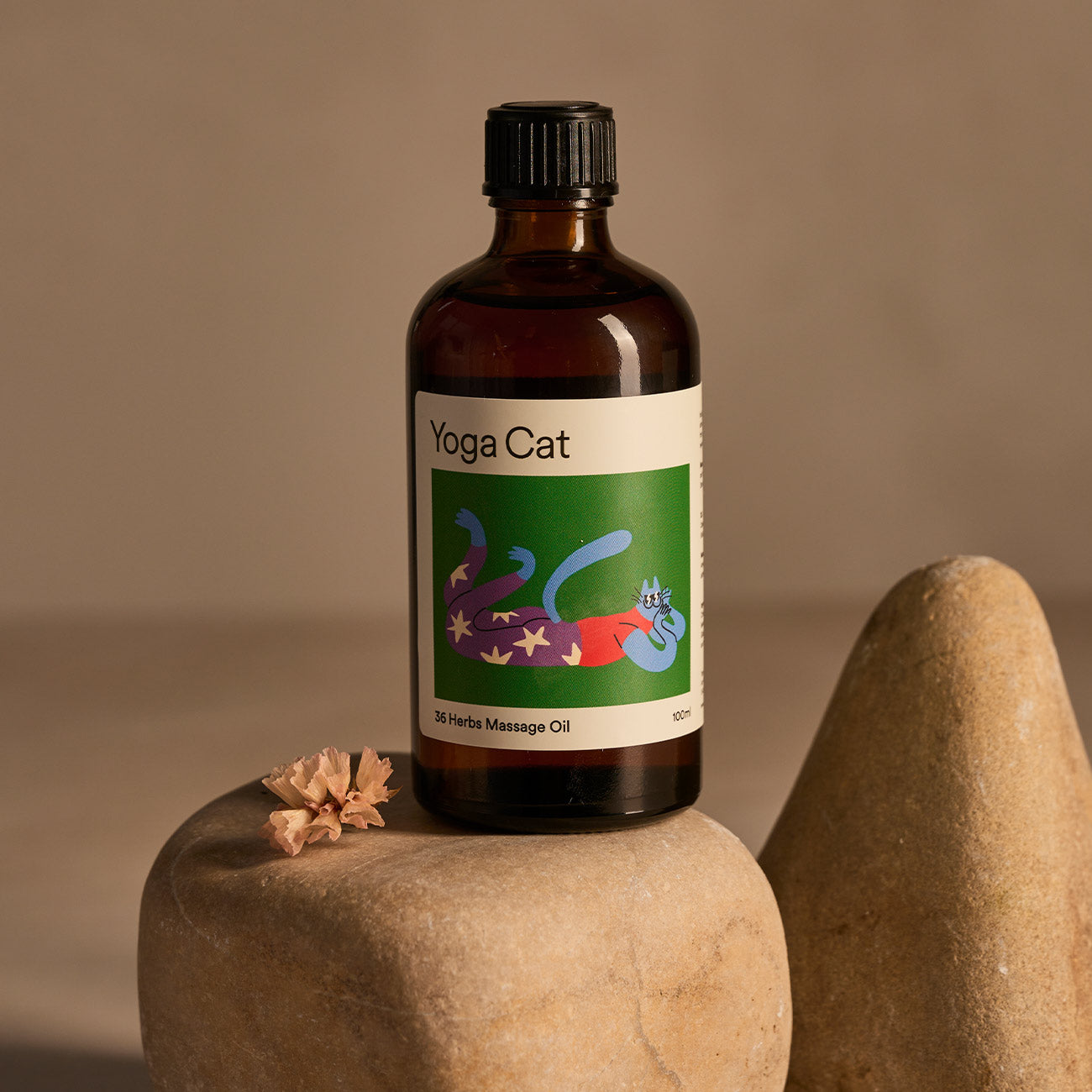 36 Herbs Massage Oil Kosmetik Yoga Cat   