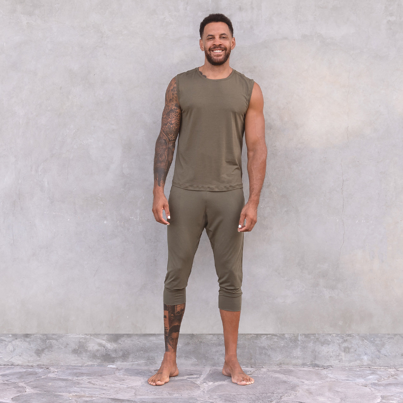 Yogahose Ali Tencel - Olive