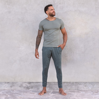 Yogahose Johnny - Pinegreen Melange