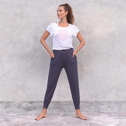 Hose Sylvie - Nightblue Yogahose Jaya Organics   