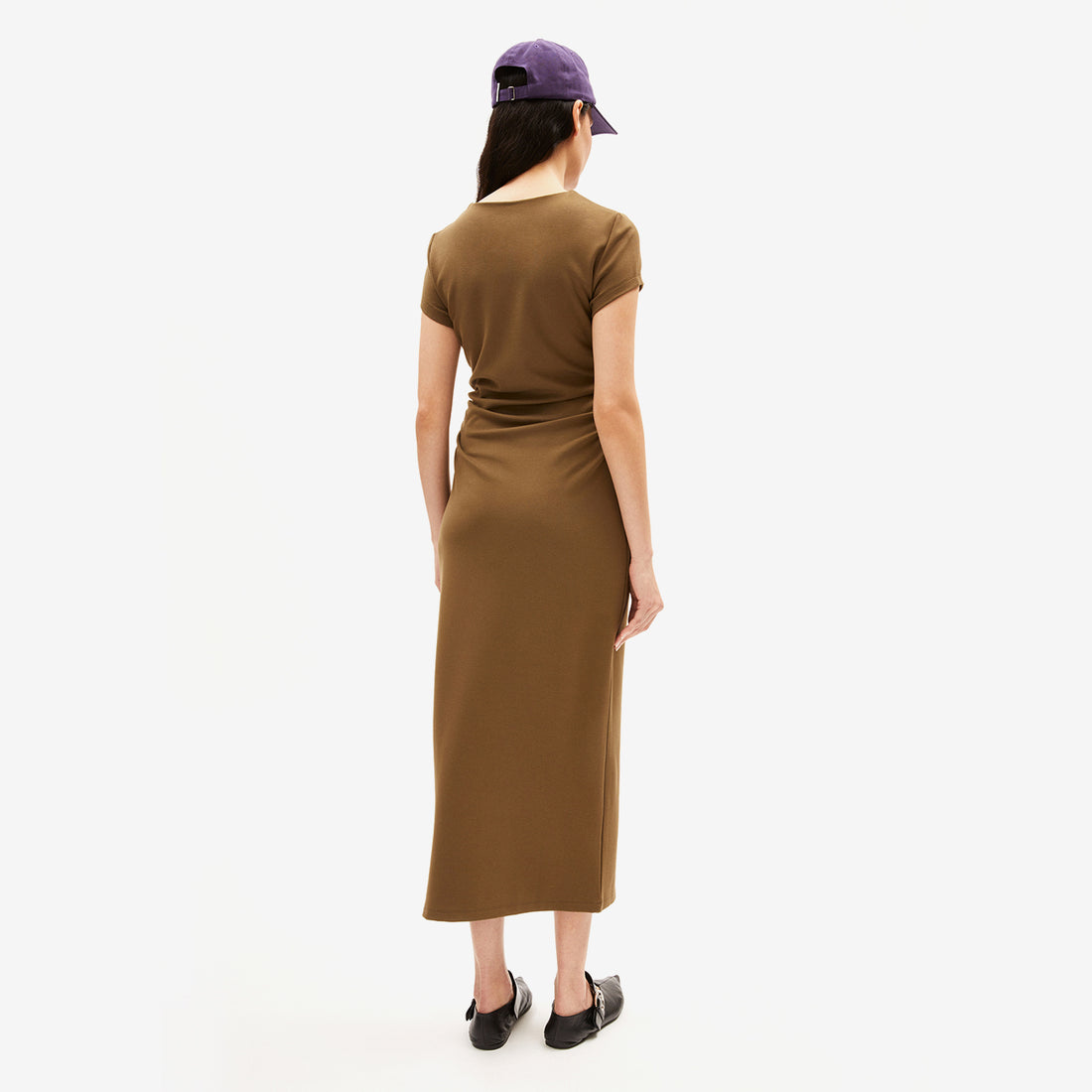 Jerseykleid ADAAJA - Dried Moss