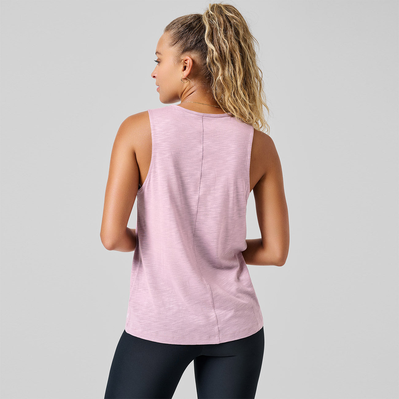 Soft Texture Tank -  Winter Mauve