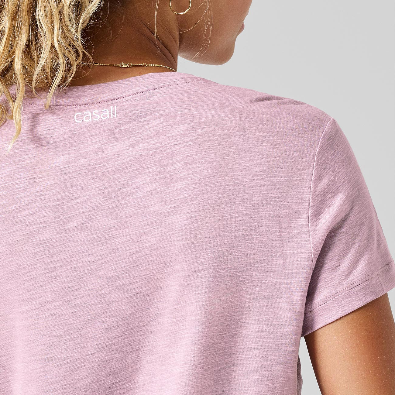 T-Shirt Soft Texture - Winter Mauve