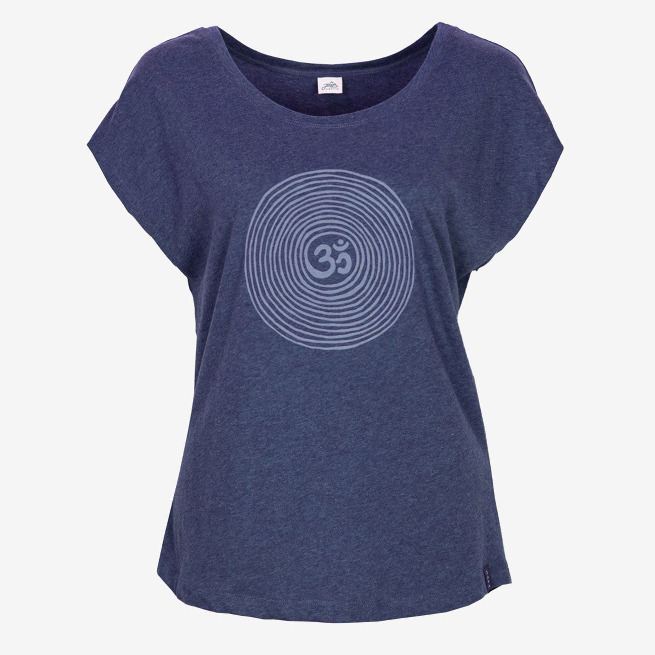 T-Shirt OM - Blue Melange T-Shirt Jaya Organics   