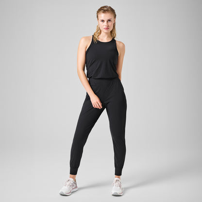 Weekend Jumpsuit Racer Back - Black