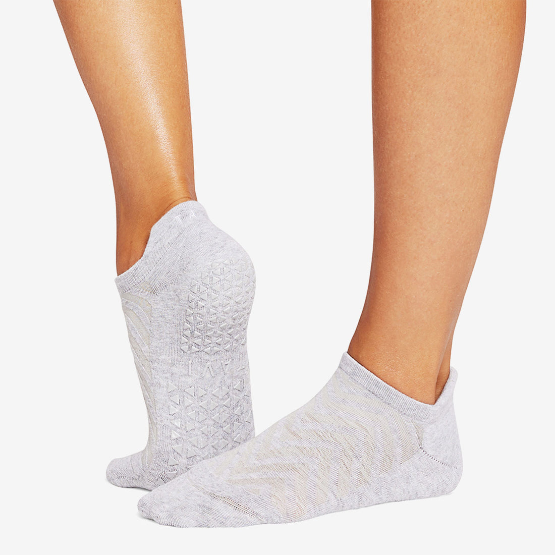 Yogasocken Grip Savvy Breeze - Snowstorm Socken Tavi Noir   