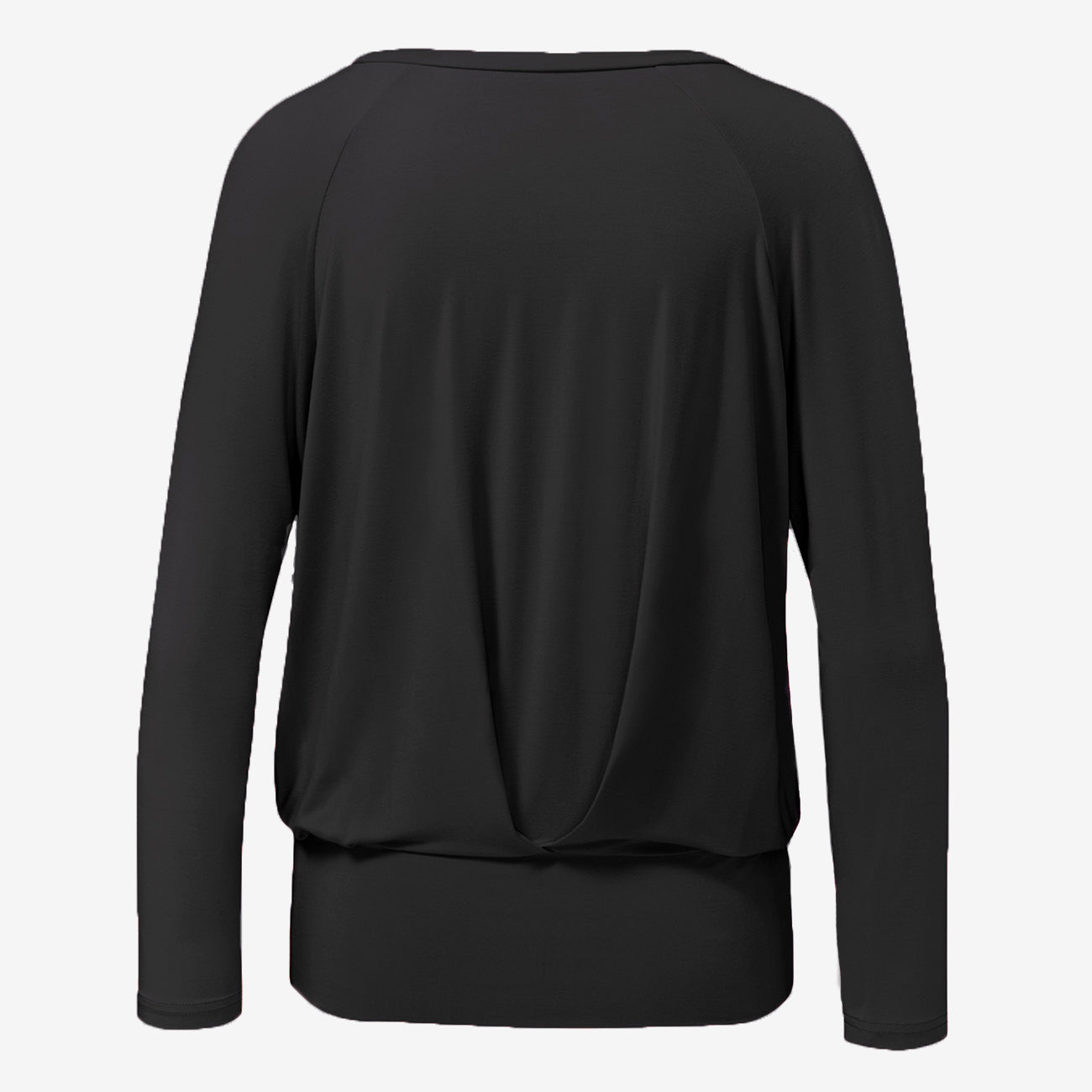 Curare Langarmshirt Boxpleat - Black   