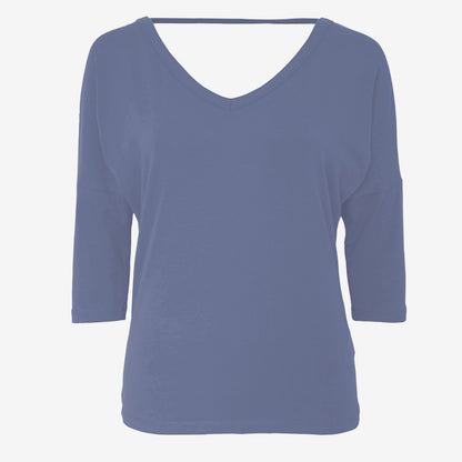 3/4 Shirt Chantal - Bluegrey