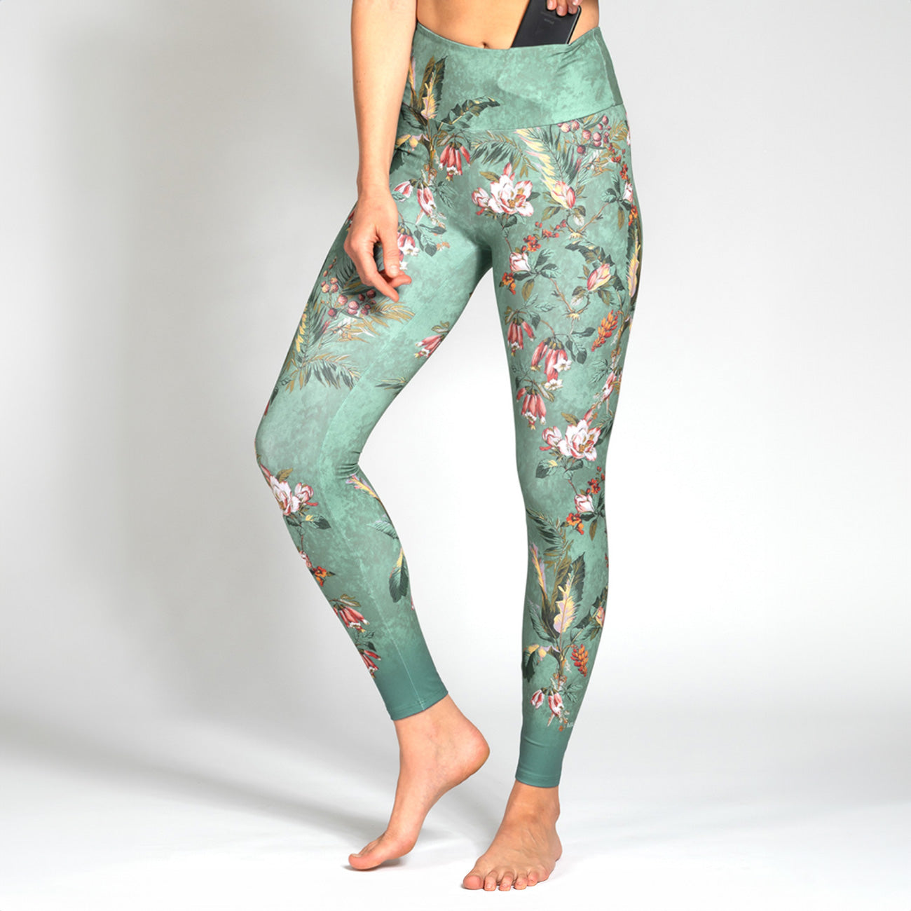 Yoga Leggings - Secret Garden