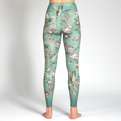 Yoga Leggings - Secret Garden