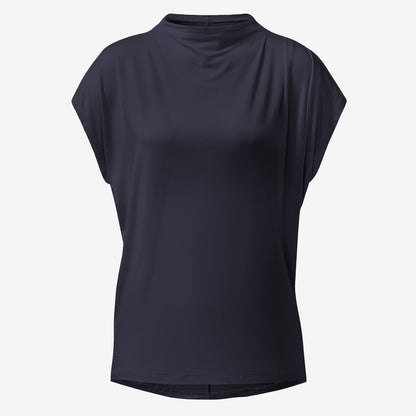 Top Turtle Neck - Midnight Blue T-Shirt Curare   