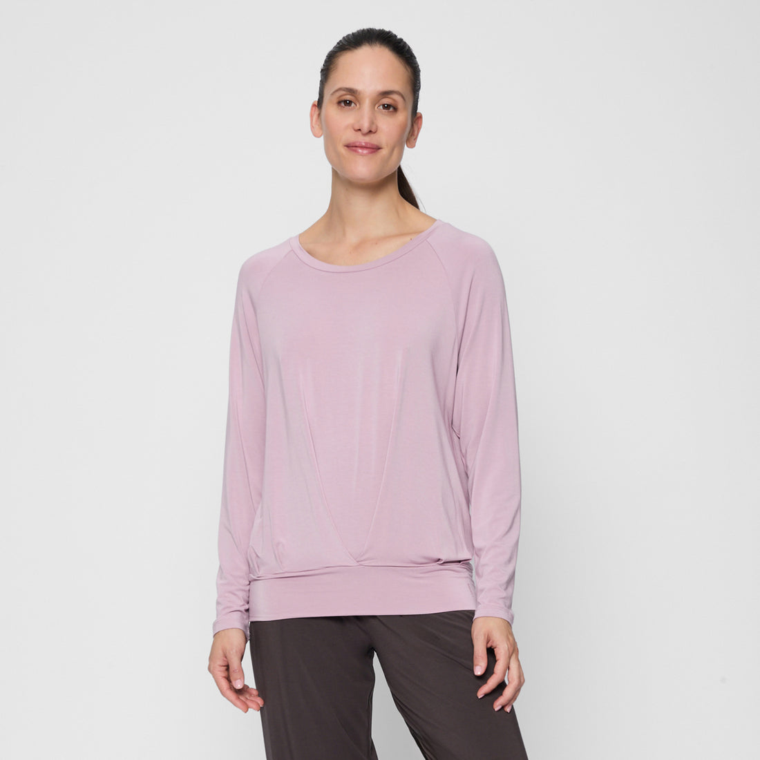 Langarmshirt Boxpleat - Soft Rose Langarmshirt Curare   